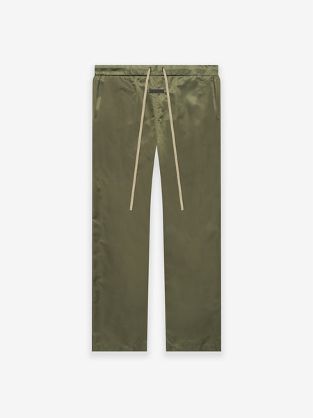 Nylon Twill Relaxed Pant