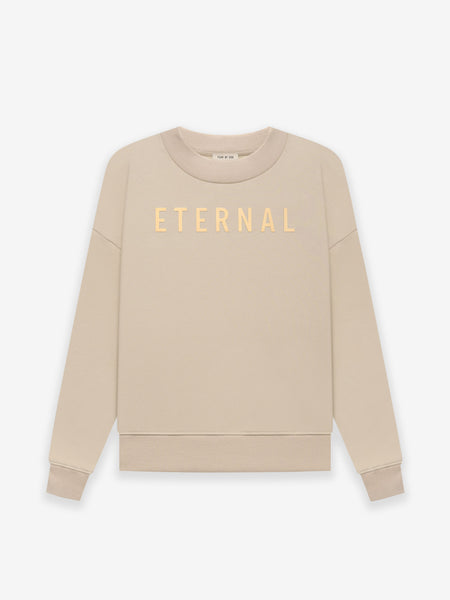 Fear of God - Eternal-flocked Cotton-jersey Sweatshirt - Mens - Oatmeal