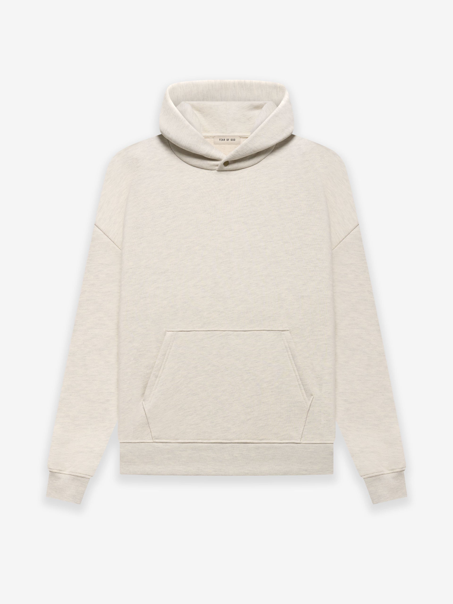 Fear of God Eternal Fleece Hoodie in Warm Heather Oatmeal Fear of God
