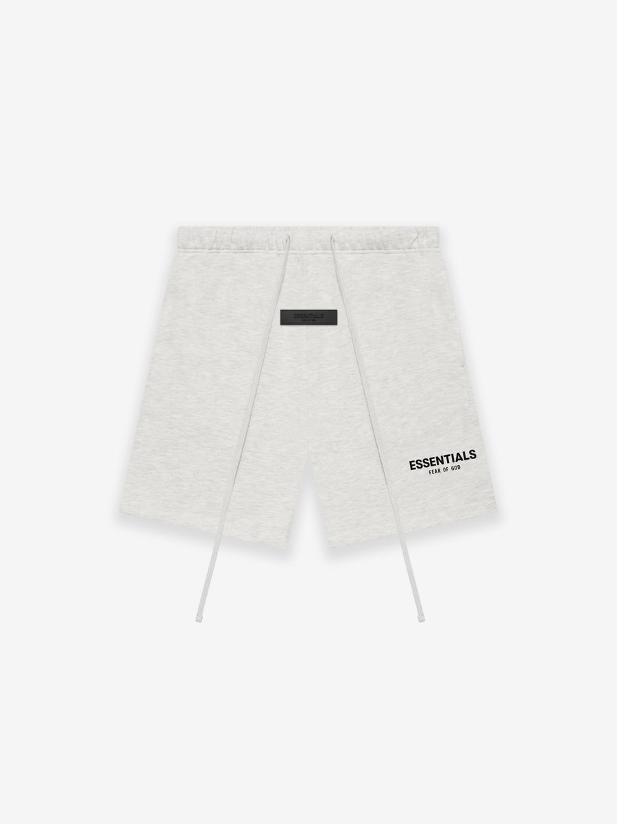 ESSENTIALS SWEATSHORT in LIGHT OATMEAL | Fear of God