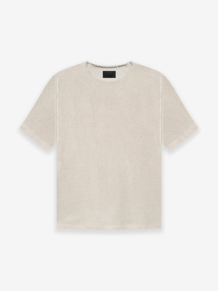 SEVENTH COLLECTION Inside Out Terry Tee in Sand | Fear of God