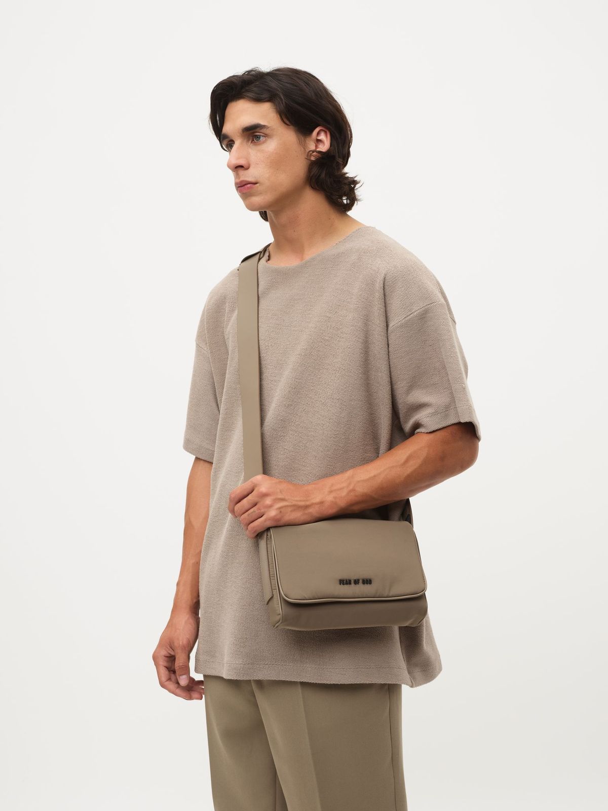 SEVENTH COLLECTION Crossbody in Taupe | Fear of God