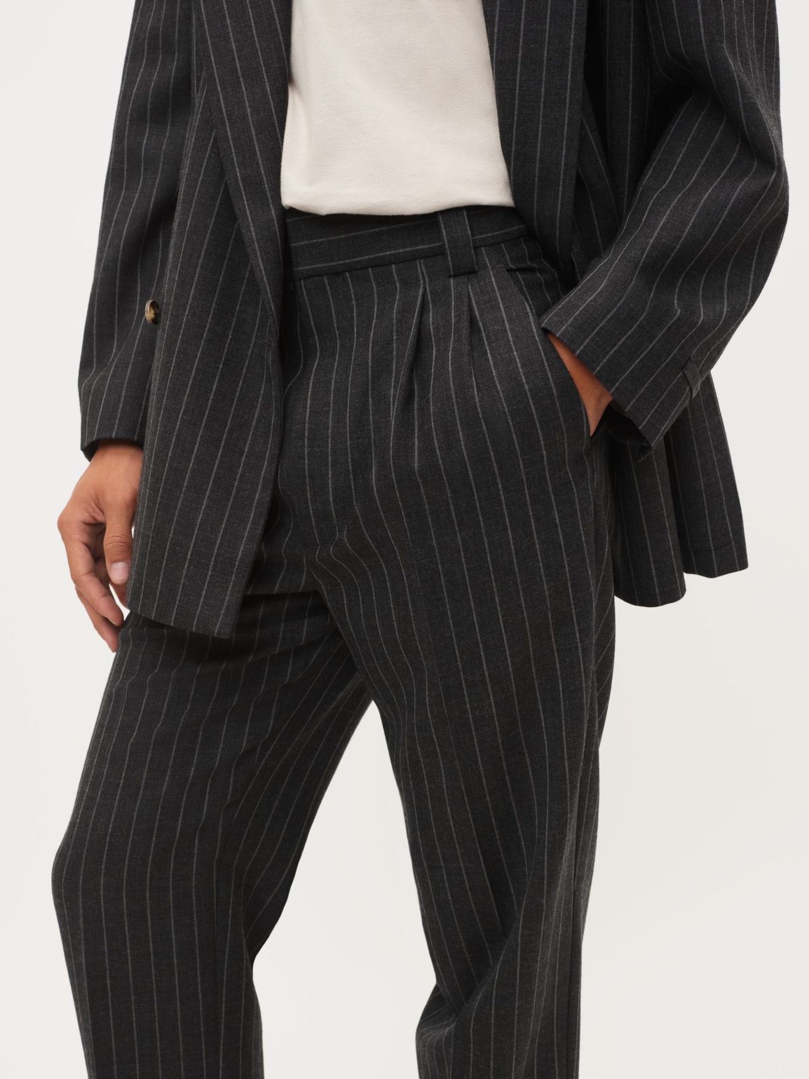 Double Pleated Trouser